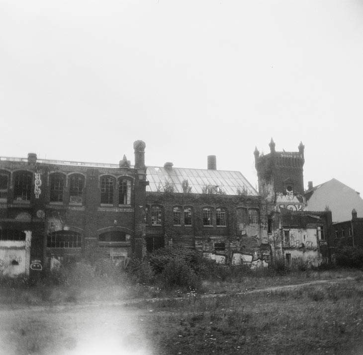 Foto einer alten Fabrik