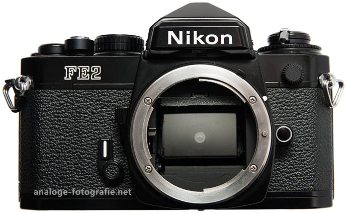eine analoge Nikon Kamera FE2