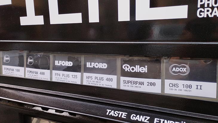Automat um Film zu kaufen