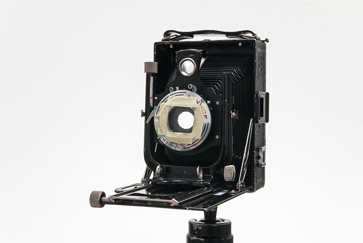 umgebaute analoge Kamera