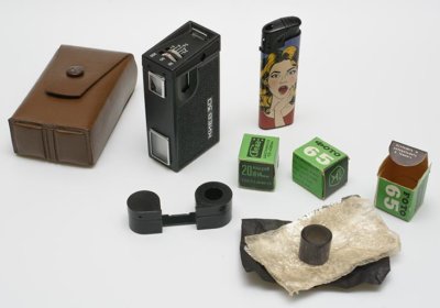 eine analoge Mini-Kamera mit Film