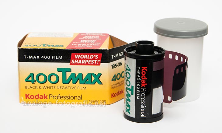 ein Kodak T-MAX S/W-Film