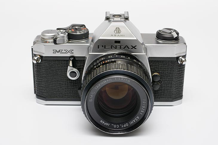 analoge SLR Kamera von Pentax