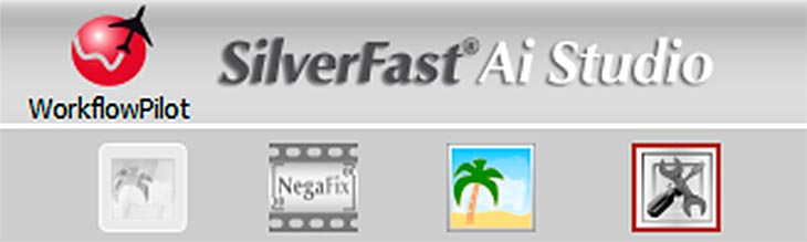 das Logo von Lasersoft Silverfast