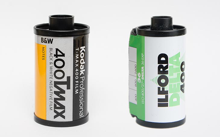 Ilford Delta 400 und Kodak Tmax 400